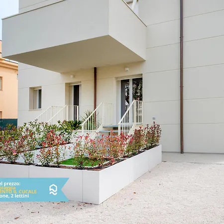 Mialmare Nord - Marcelli, Nuovo Trilocale In Centro Fronte Mare Appartement Marcelli